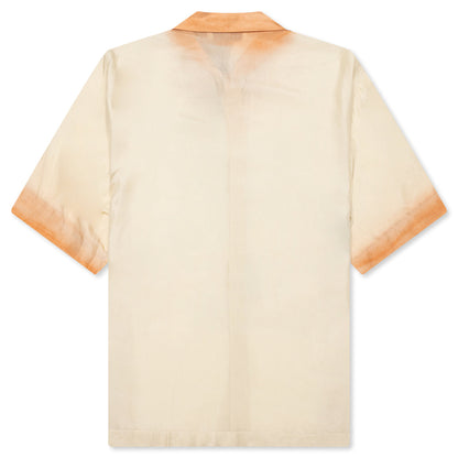 Silk Ombre Shirt - Orange