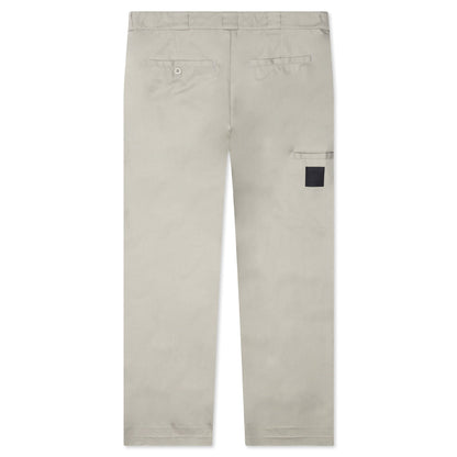 Casual Unstitched Pant - Stone Grey
