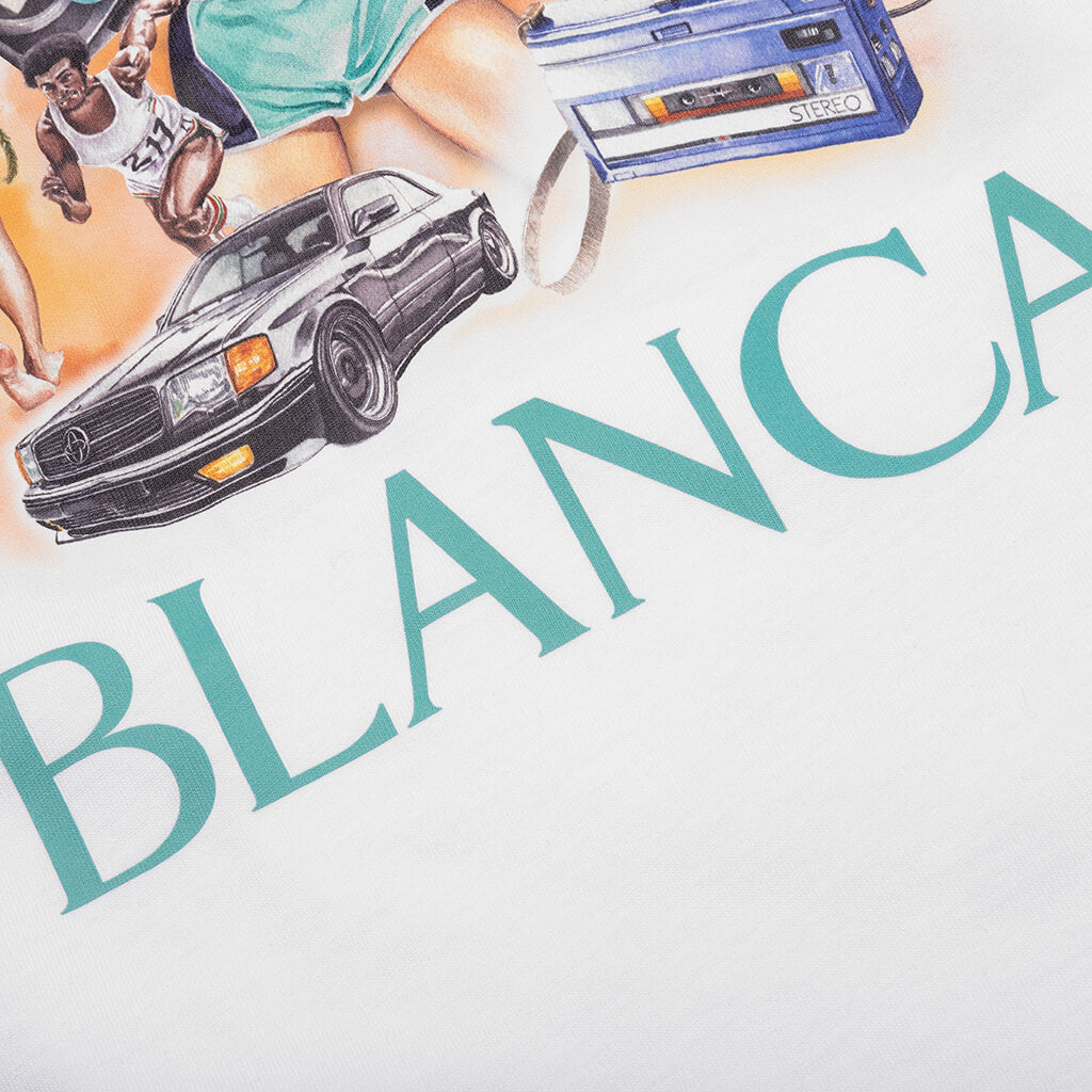 Celebration Du Sport Printed T-Shirt - White