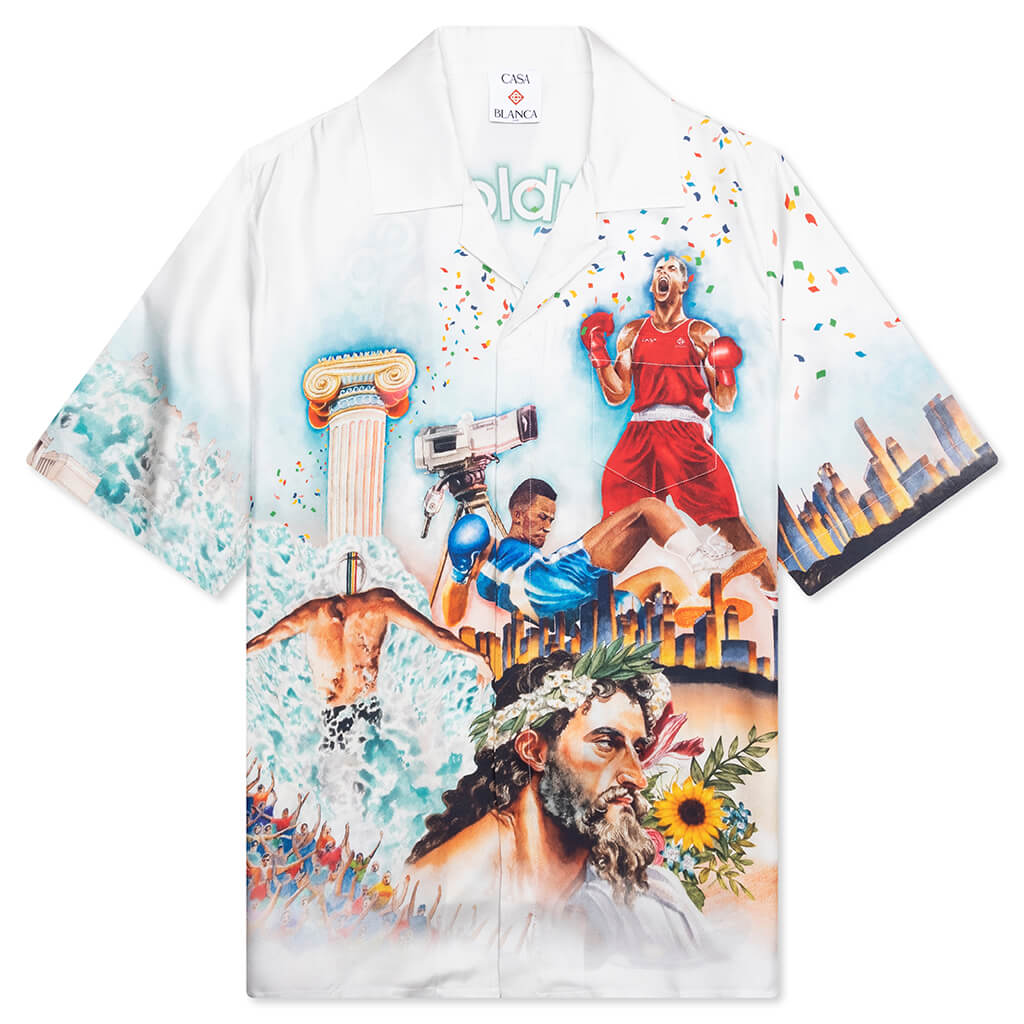 Celebration Du Sport S/S Cuban Collar Shirt - Multi