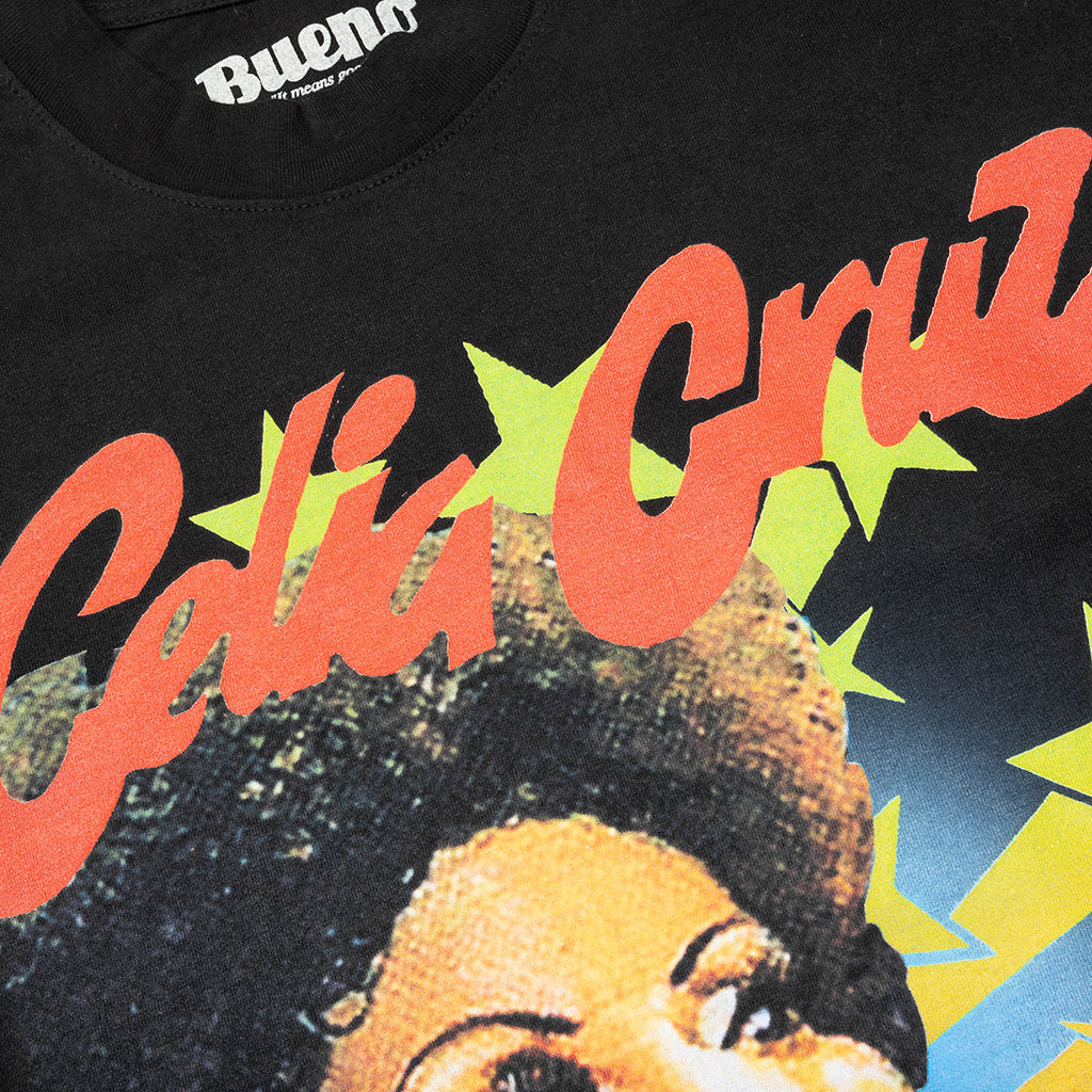 Celia Cruz S/S Tee - Black