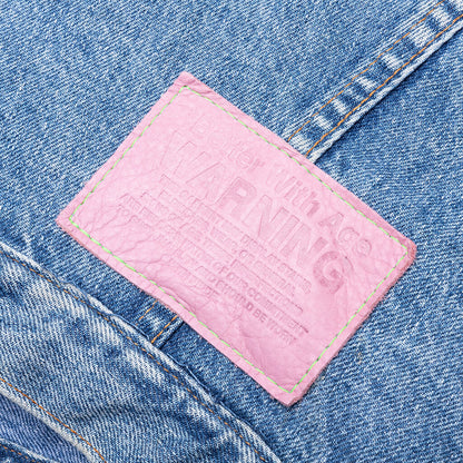 Charlatan Reversible Denim/Baseball Jacket - Indigo