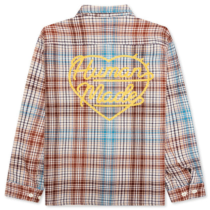 Check Shirt - White