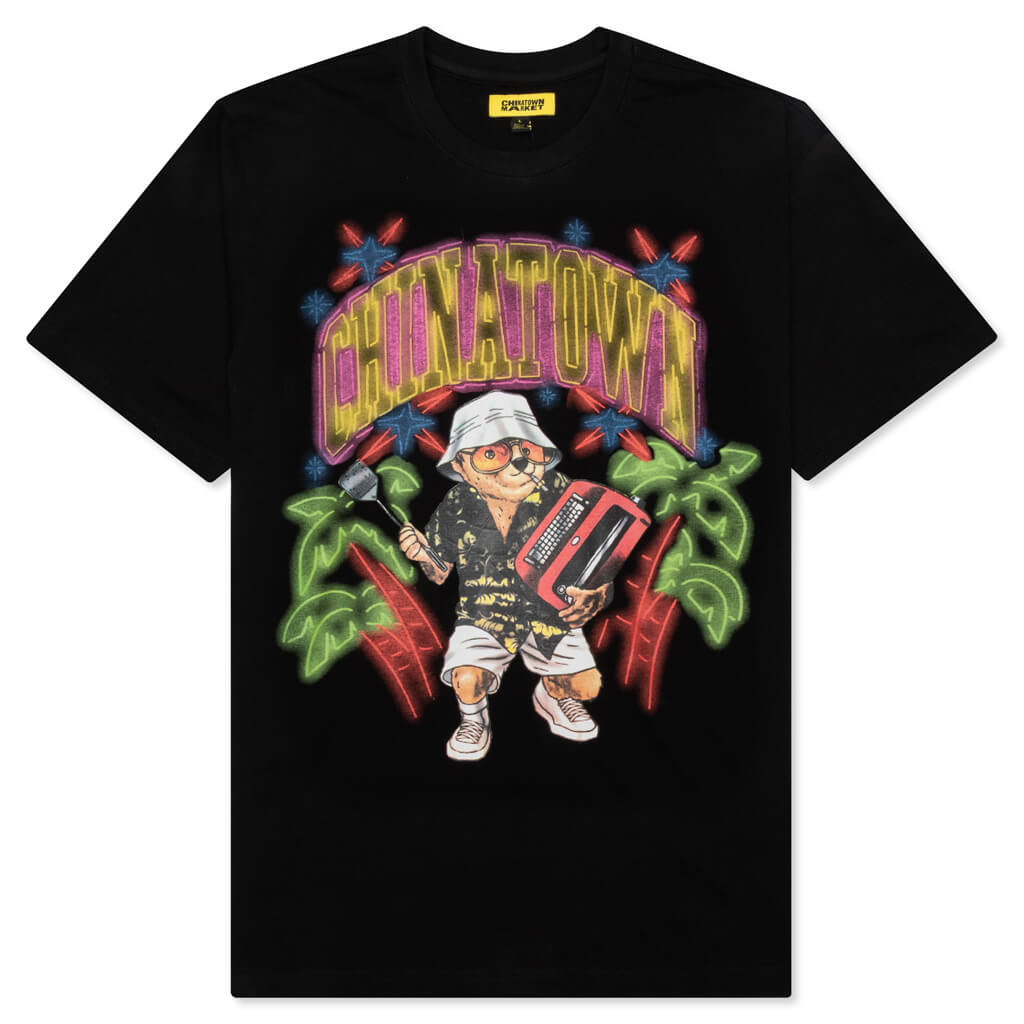 Chinatown Cabo Bear Arc T-Shirt - Black