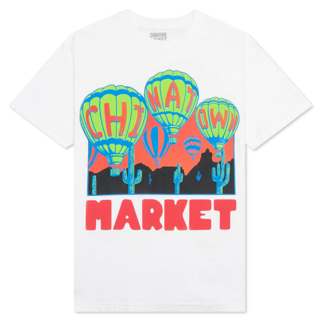 Chinatown Chinatown Hot Air Balloon T-Shirt - White