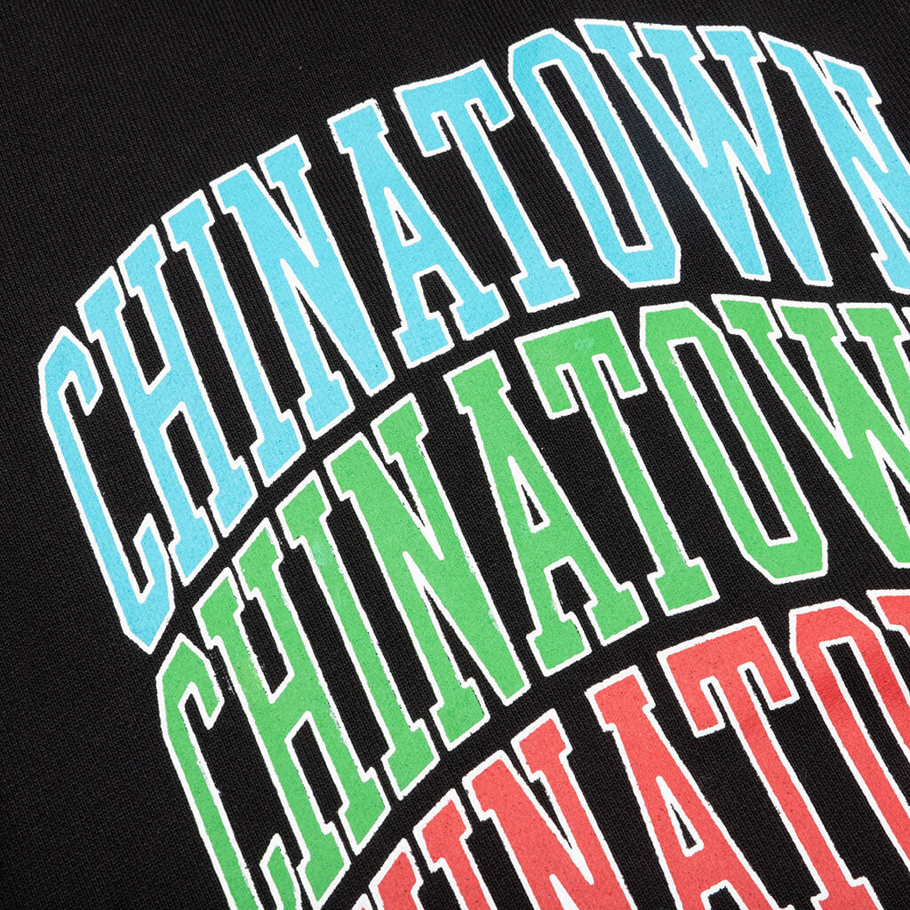 Chinatown Chinatown Triple Arc Sweatshorts - Black