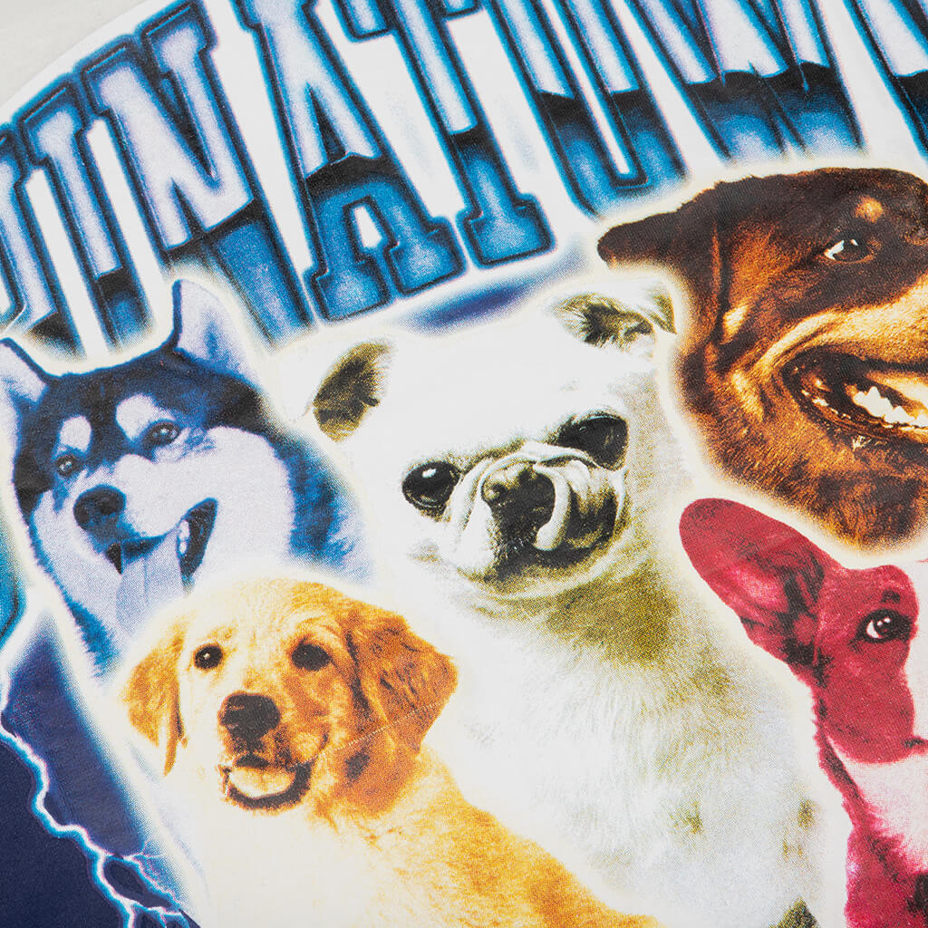 Chinatown Dawg Lightning Arc T-Shirt - Cream