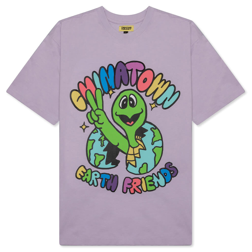 Chinatown Earth Friends T-Shirt - Purple