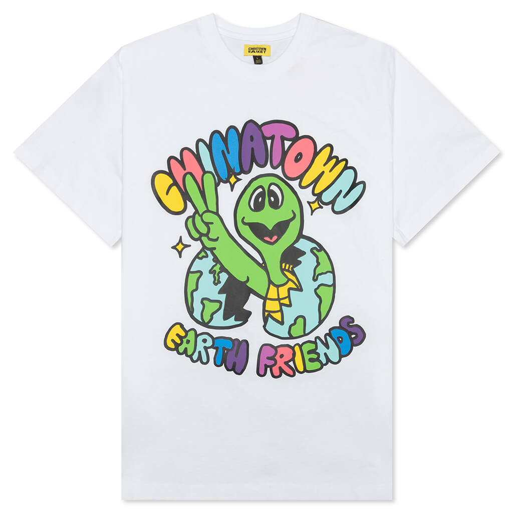 Chinatown Earth Friends T-Shirt - White