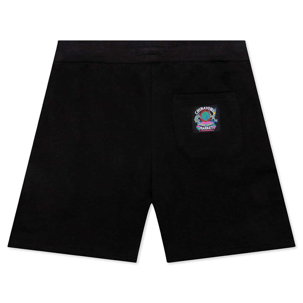 Chinatown Fight Night Sweatshorts - Black