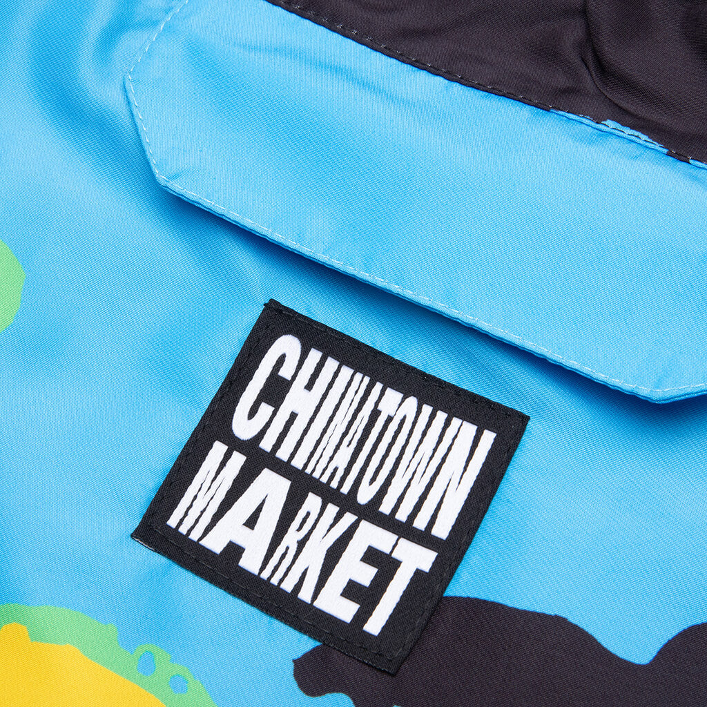 Chinatown Global Citizen Nylon Short - Black
