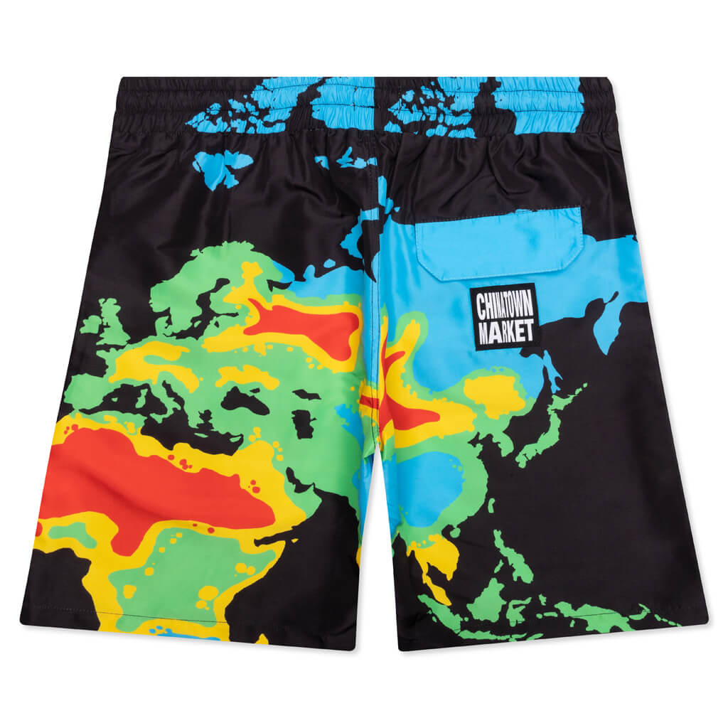 Chinatown Global Citizen Nylon Short - Black