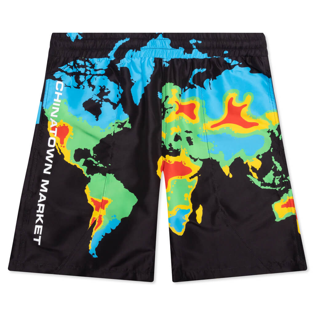 Chinatown Global Citizen Nylon Short - Black