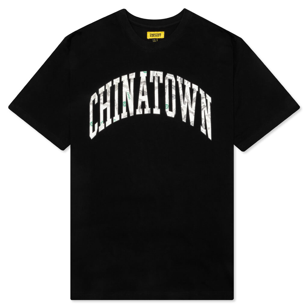 Chinatown Money Arc T-Shirt - Black