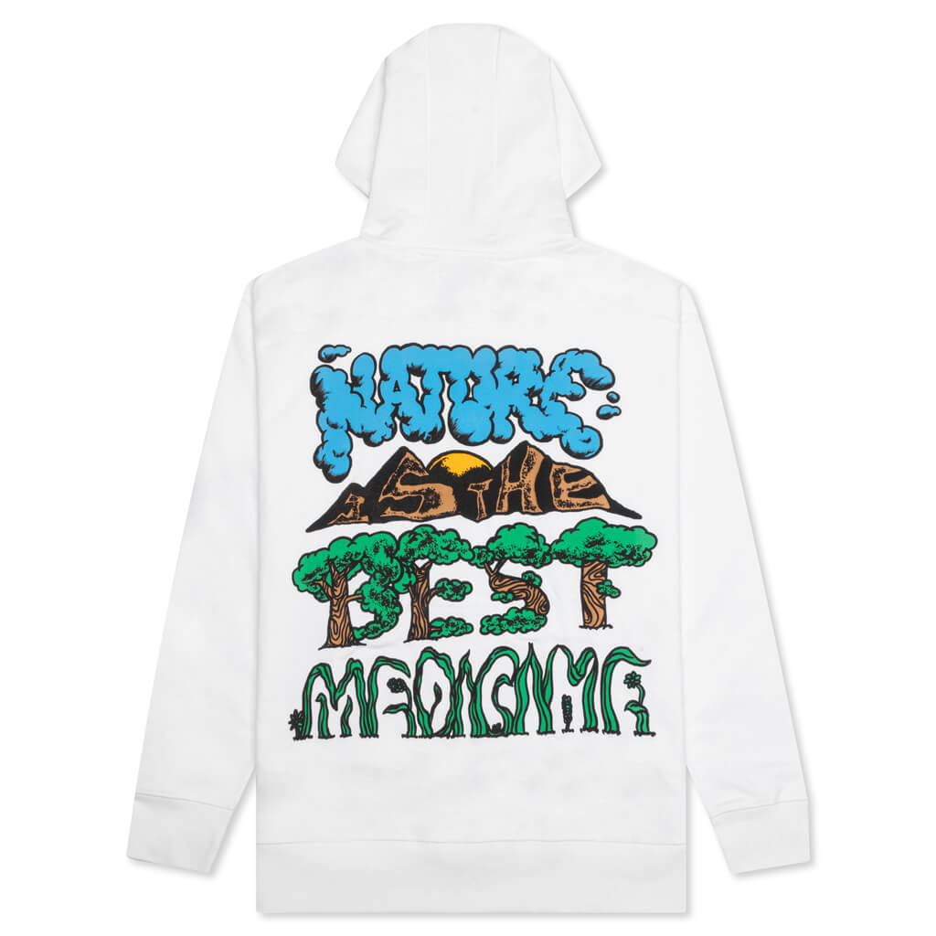 Chinatown Nature Is The Best Medicine Hoodie - White