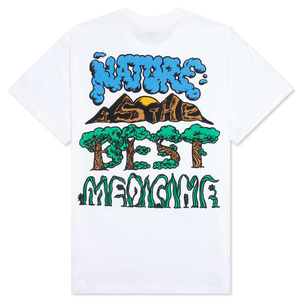 Chinatown Nature Is The Best Medicine Tee - White