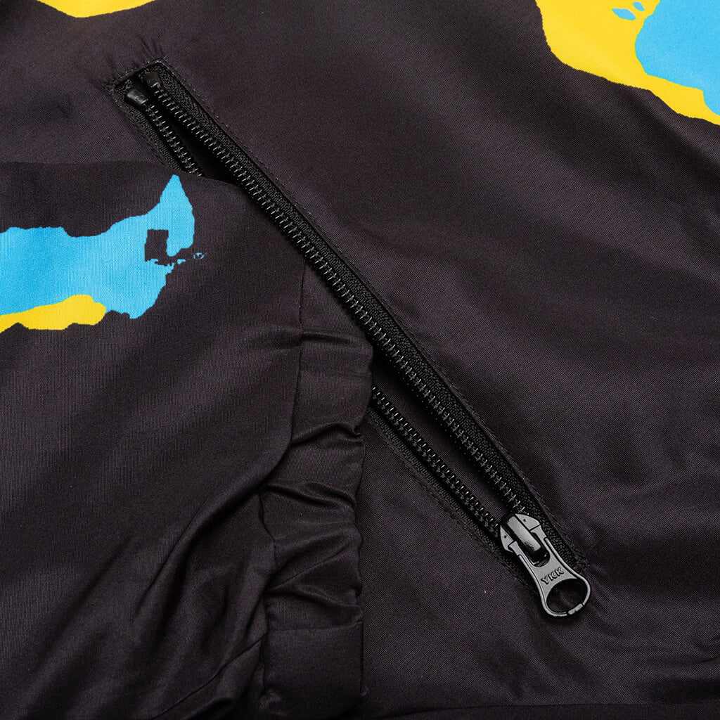 Chinatown Nylon Zip Jacket - Black