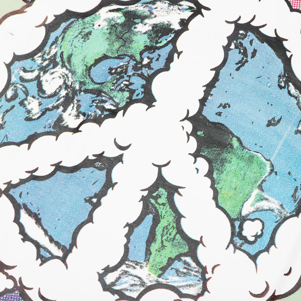 Chinatown Peace Earth Clouds T-Shirt - Tea Green