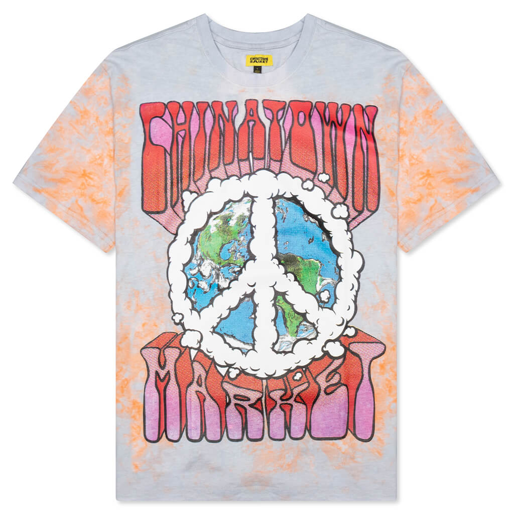 Chinatown Peace Earth Tie-Dye T-Shirt - Tie-Dye
