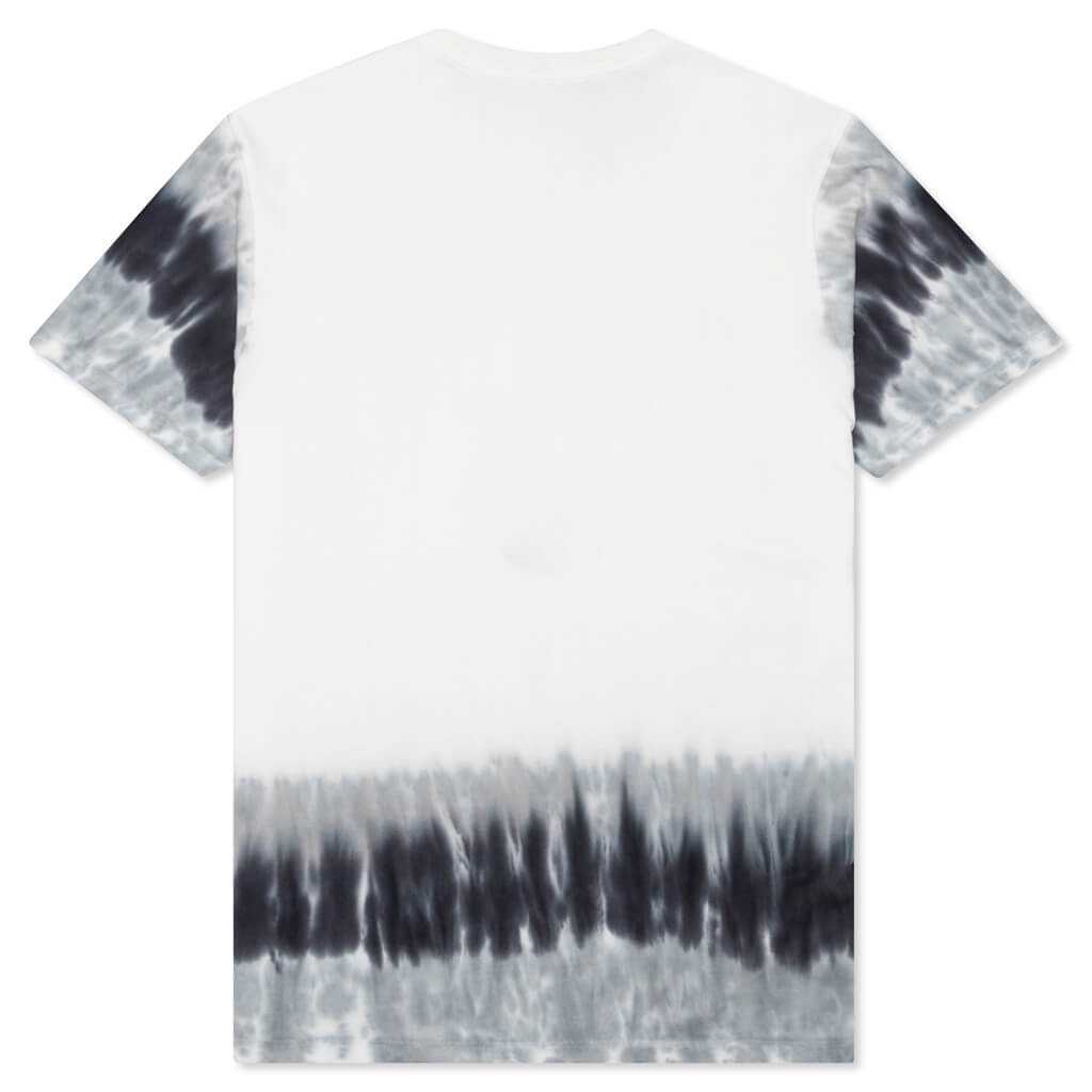 Chinatown Reflective Arc Tie Dye Tee - Black Tie Dye