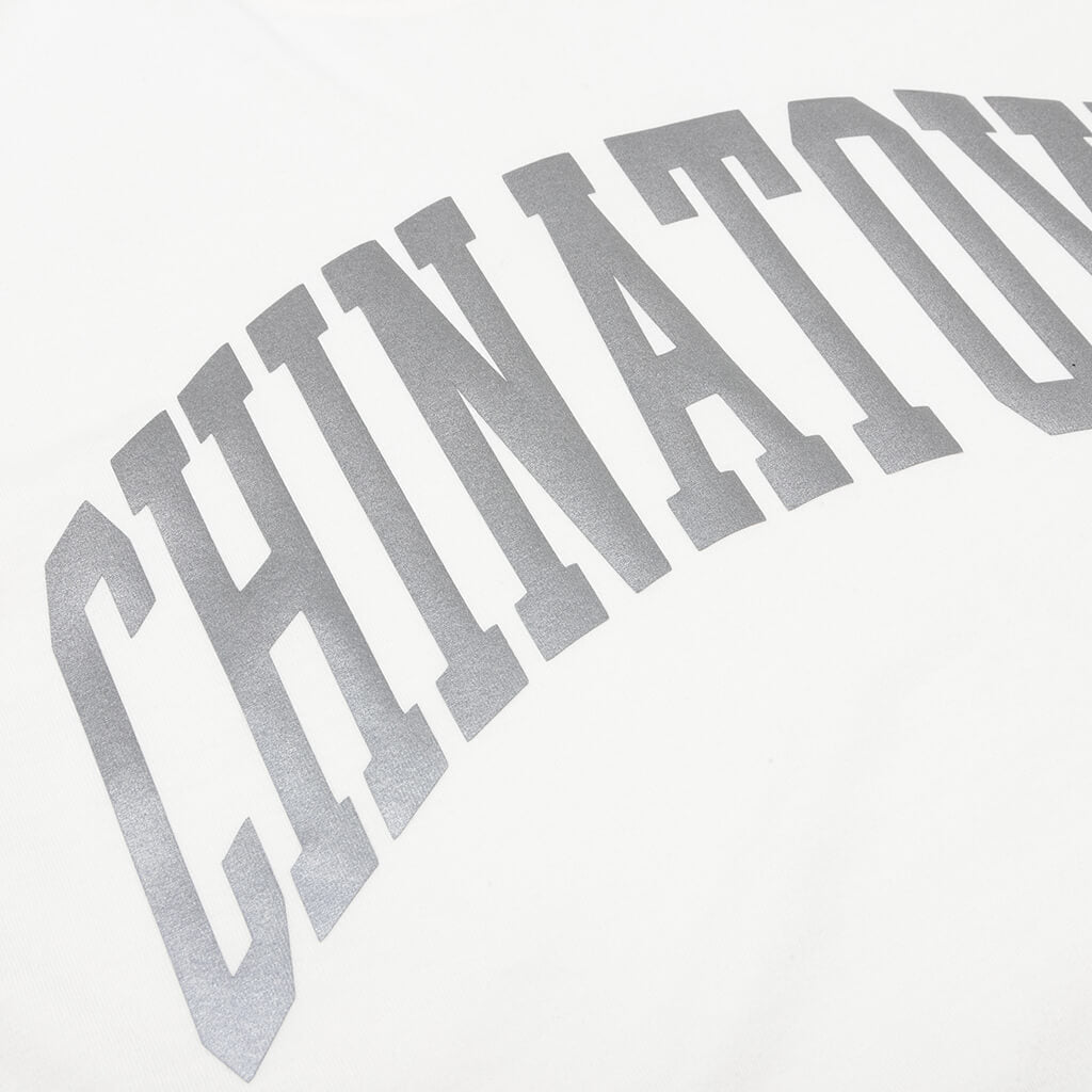 Chinatown Reflective Arc Tie Dye Tee - Black Tie Dye
