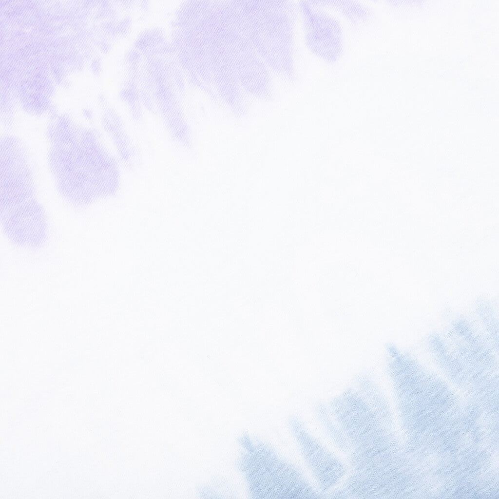 Chinatown Shooting Star Vacation Tie-Dye T-Shirt - Purple/Blue Tie-Dye