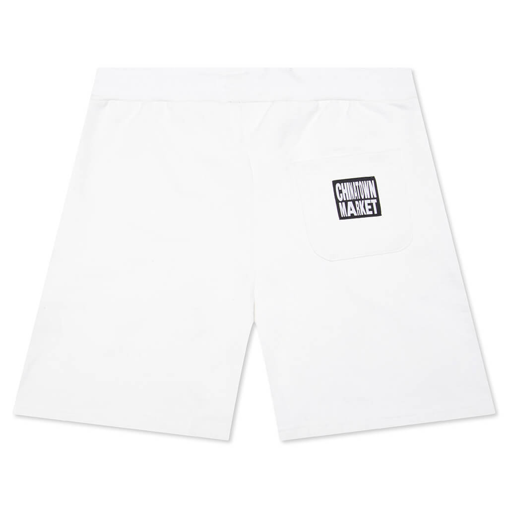 Chinatown Recycle Global Sweatshorts - Cream