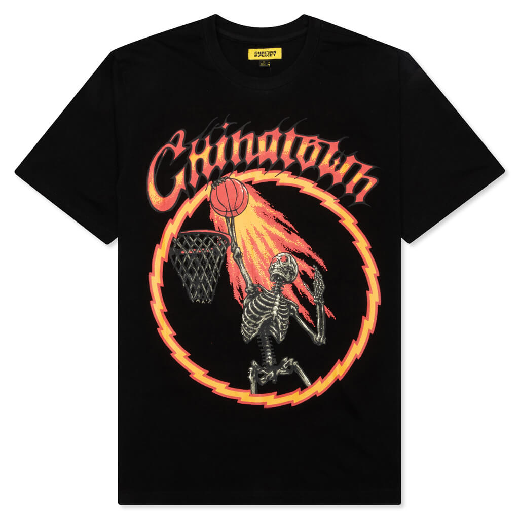 Chinatown Skelly World Tour T-Shirt - Black