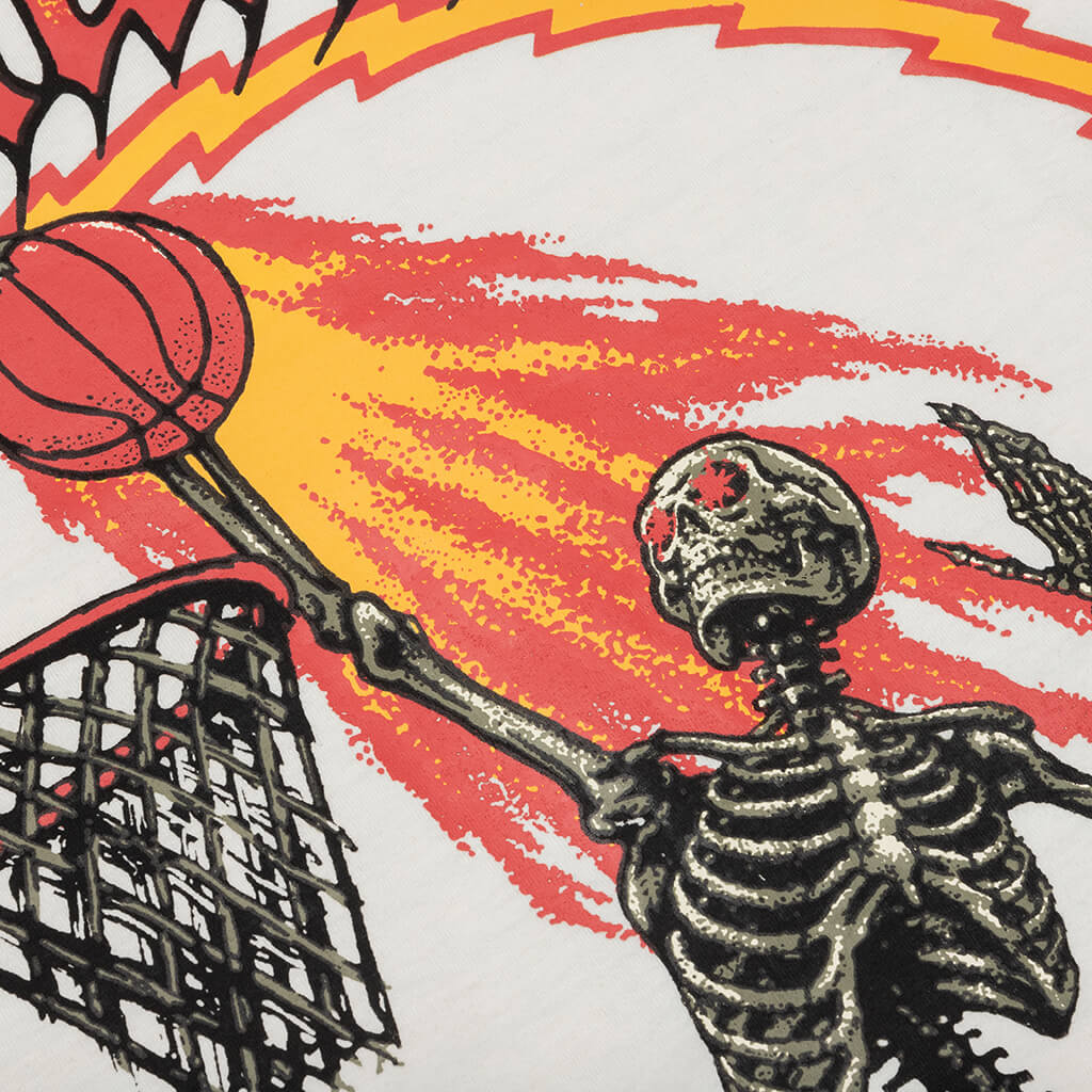 Chinatown Skelly World Tour T-Shirt - Cream