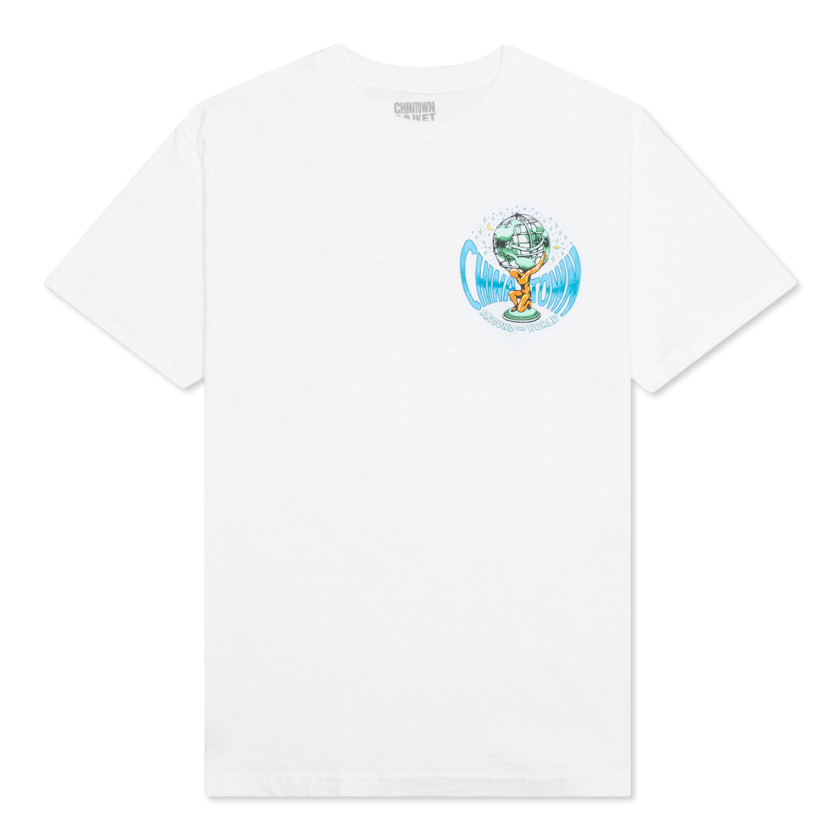 Chinatown Smiley Atlas T-Shirt - White