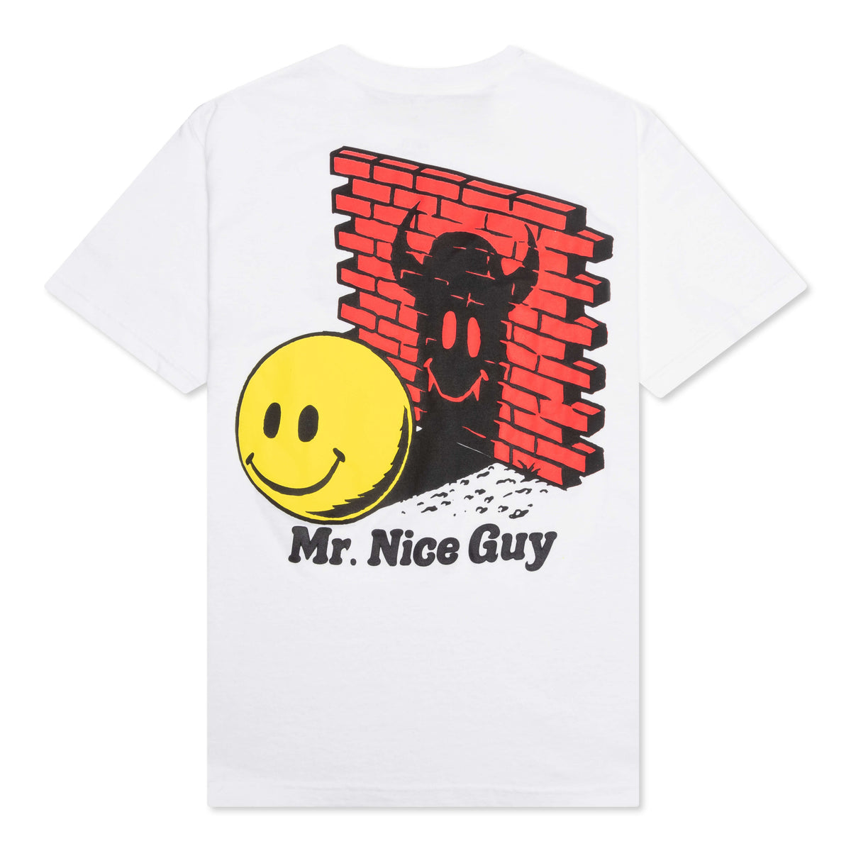 Chinatown Smiley Find The Light T-Shirt - White