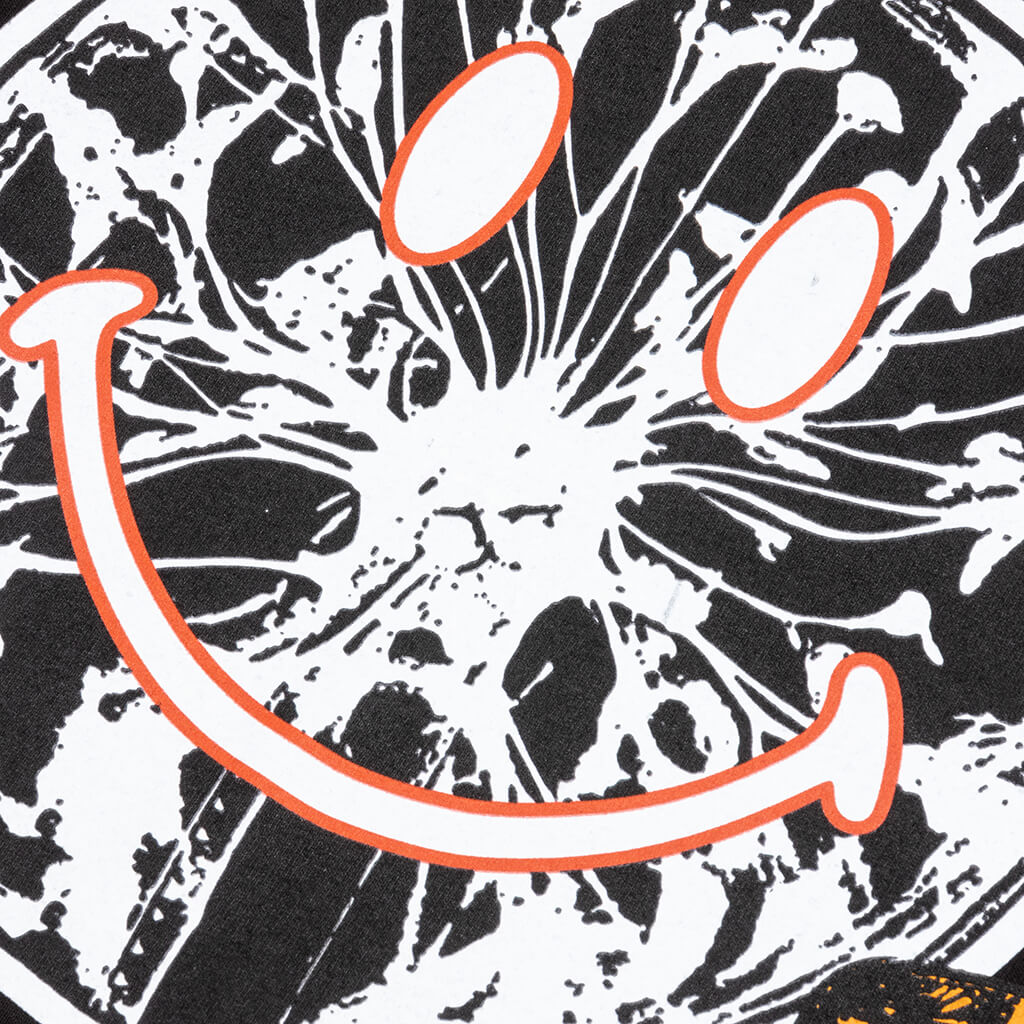 Chinatown Smiley Plasma V2 T-Shirt - Black