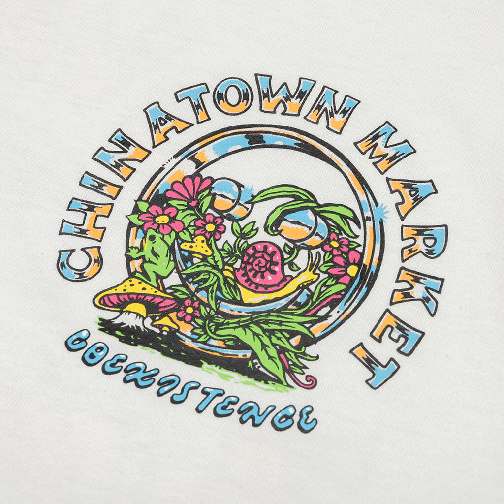 Chinatown Terrarium Co-Existence T-Shirt - Cream