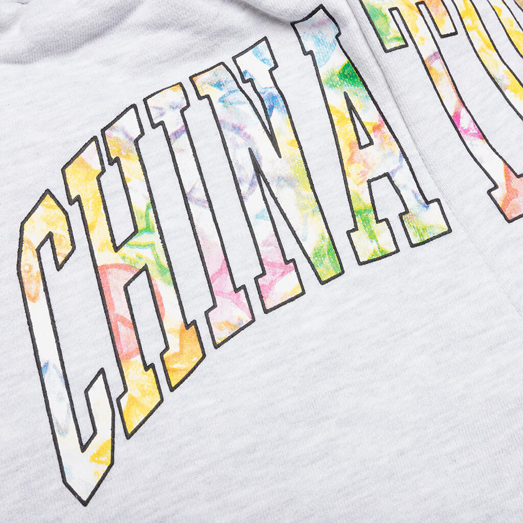 Chinatown Watercolor Arc Sweatshorts - Ash Gray