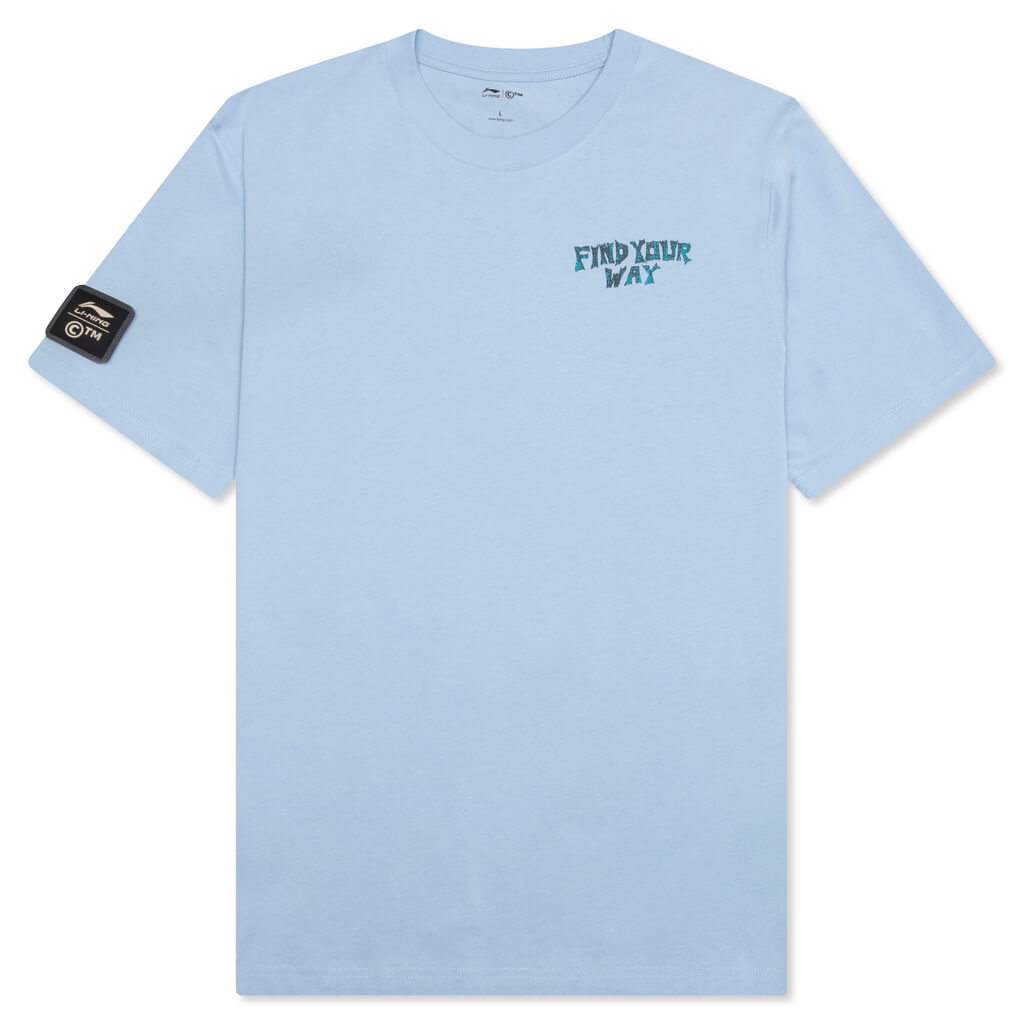Chinatown x Li-Ning CM Pop Hit T-Shirt - Blue