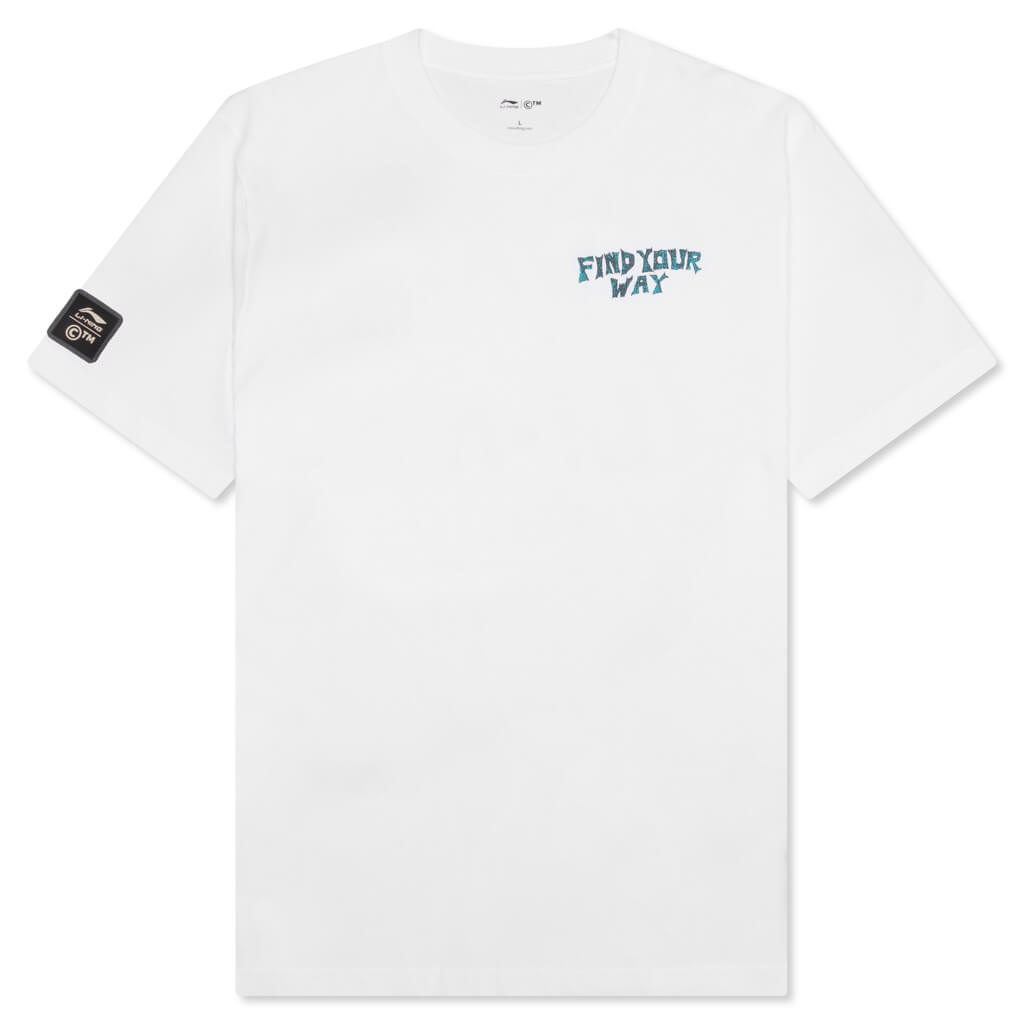 Chinatown x Li-Ning CM Pop Hit T-Shirt - White