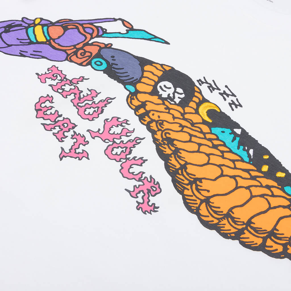 Chinatown x Li-Ning Catching Z's Logo Embroidered T-Shirt - White