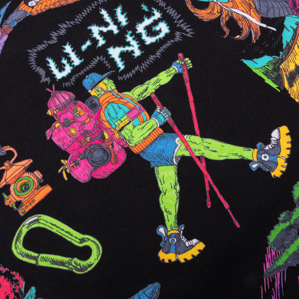 Chinatown x Li-Ning Shooting Stars AOP T-Shirt - Black