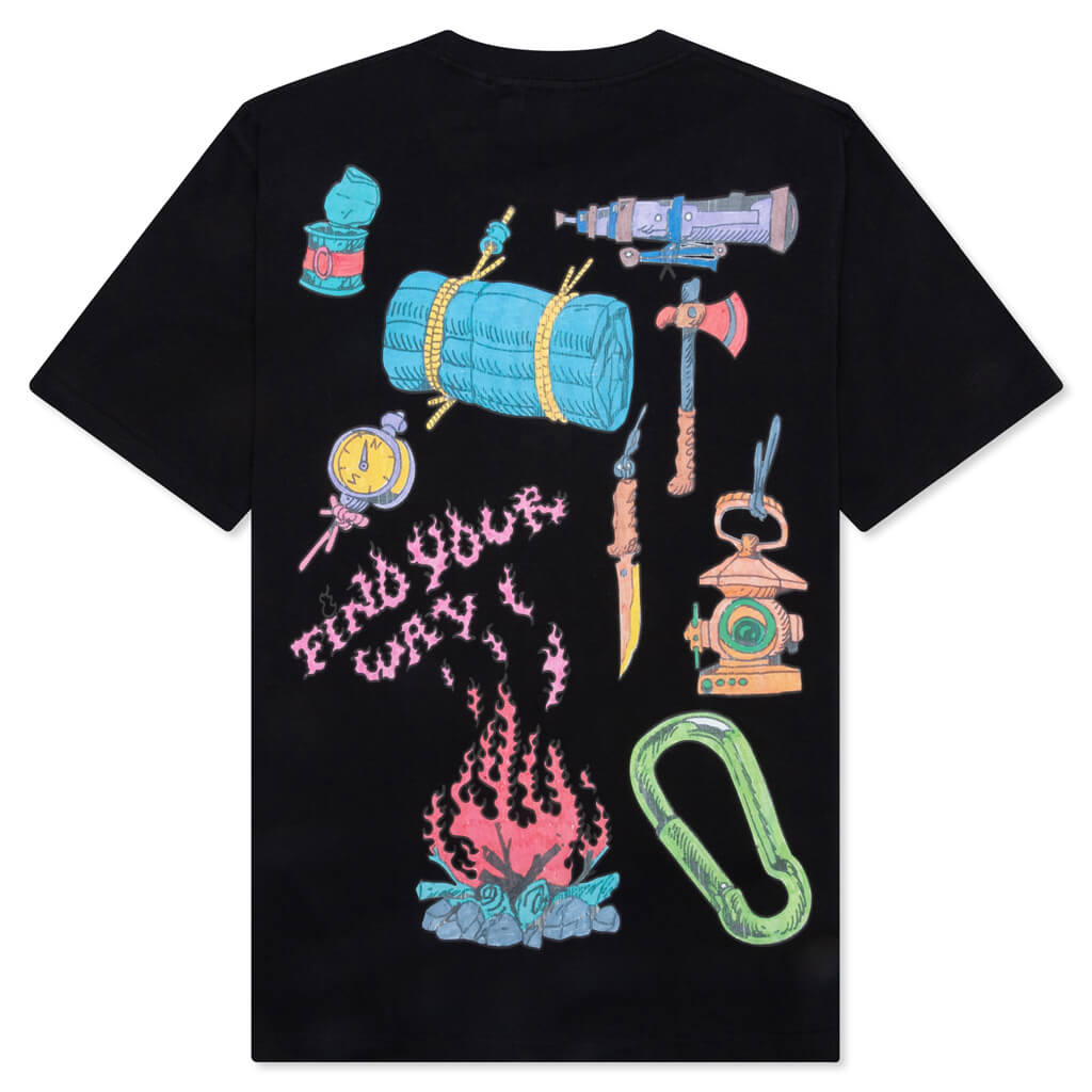 Chinatown x Li-Ning The Great Beyond Slogan T-Shirt - Black