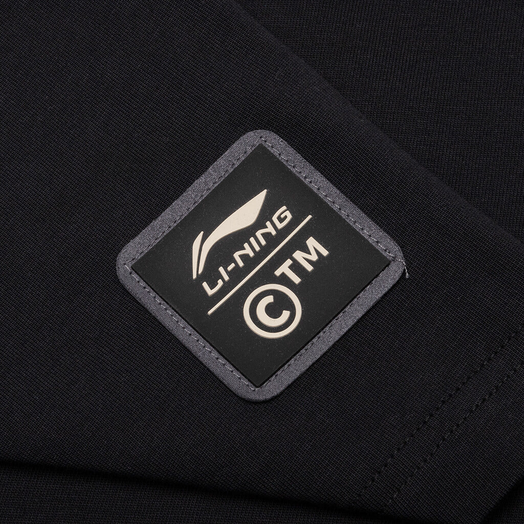 Chinatown x Li-Ning The Great Beyond Slogan T-Shirt - Black