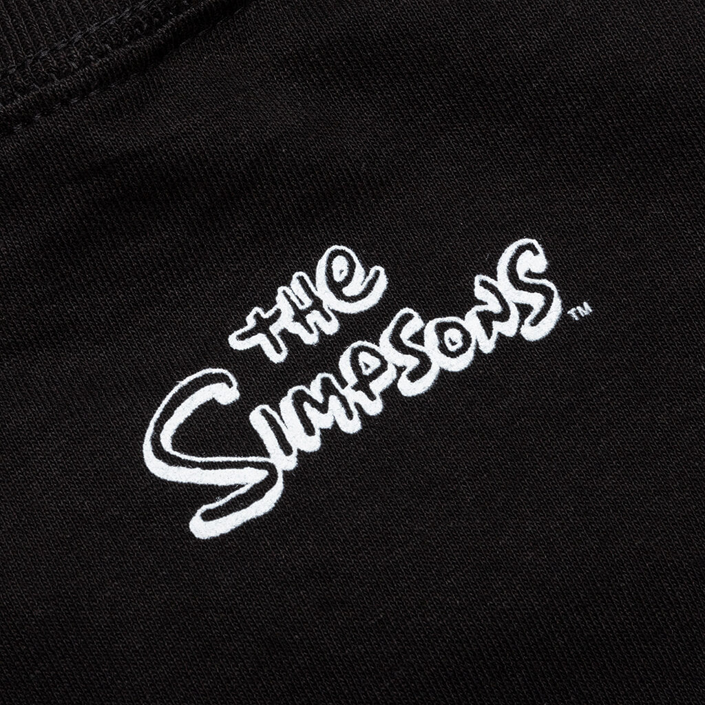 Chinatown x The Simpsons Air Bart Arc T-Shirt - Black