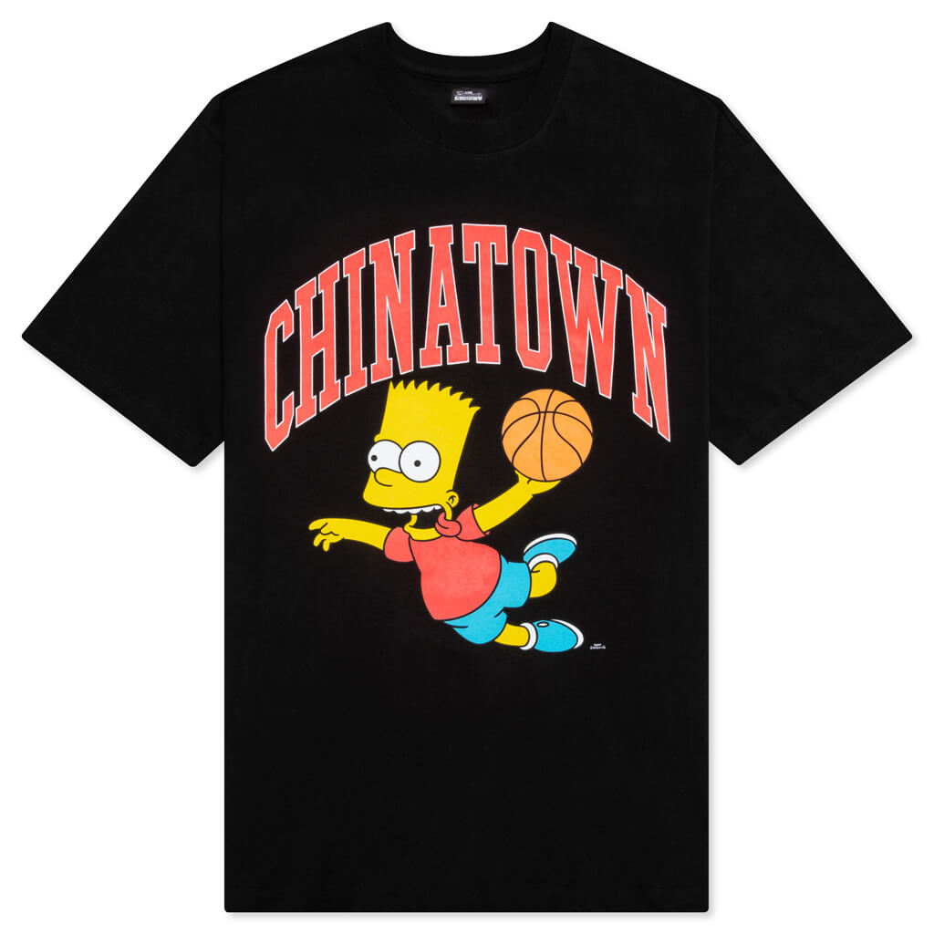 Chinatown x The Simpsons Air Bart Arc T-Shirt - Black