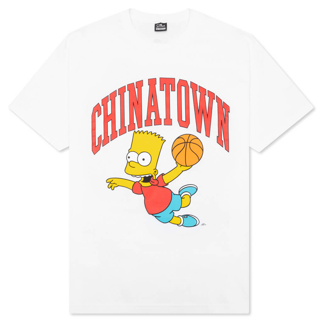 Chinatown x The Simpsons Air Bart Arc T-Shirt - White