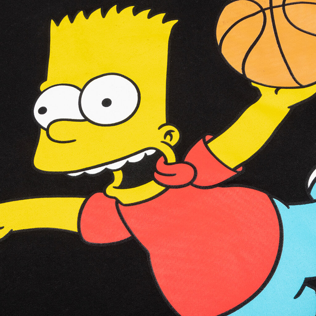 Chinatown x The Simpsons Air Bart Crewneck Sweatshirt - Black