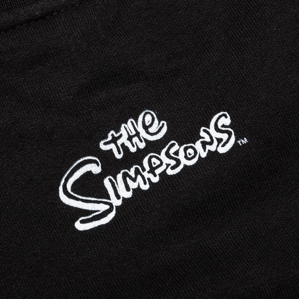 Chinatown x The Simpsons Air Bart Crewneck Sweatshirt - Black