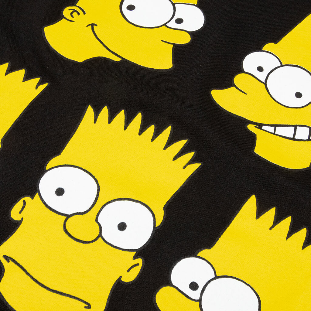 Chinatown x The Simpsons Classic Bart Crewneck Sweatshirt - Black