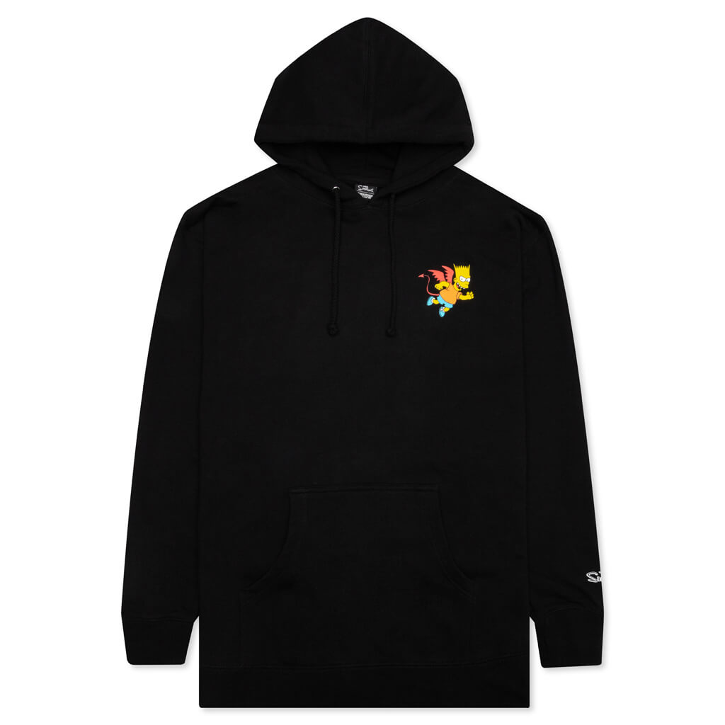 Chinatown x The Simpsons Devil Arc Hoodie - Black
