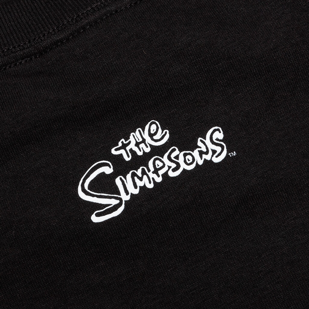 Chinatown x The Simpsons Devil Arc T-Shirt - Black