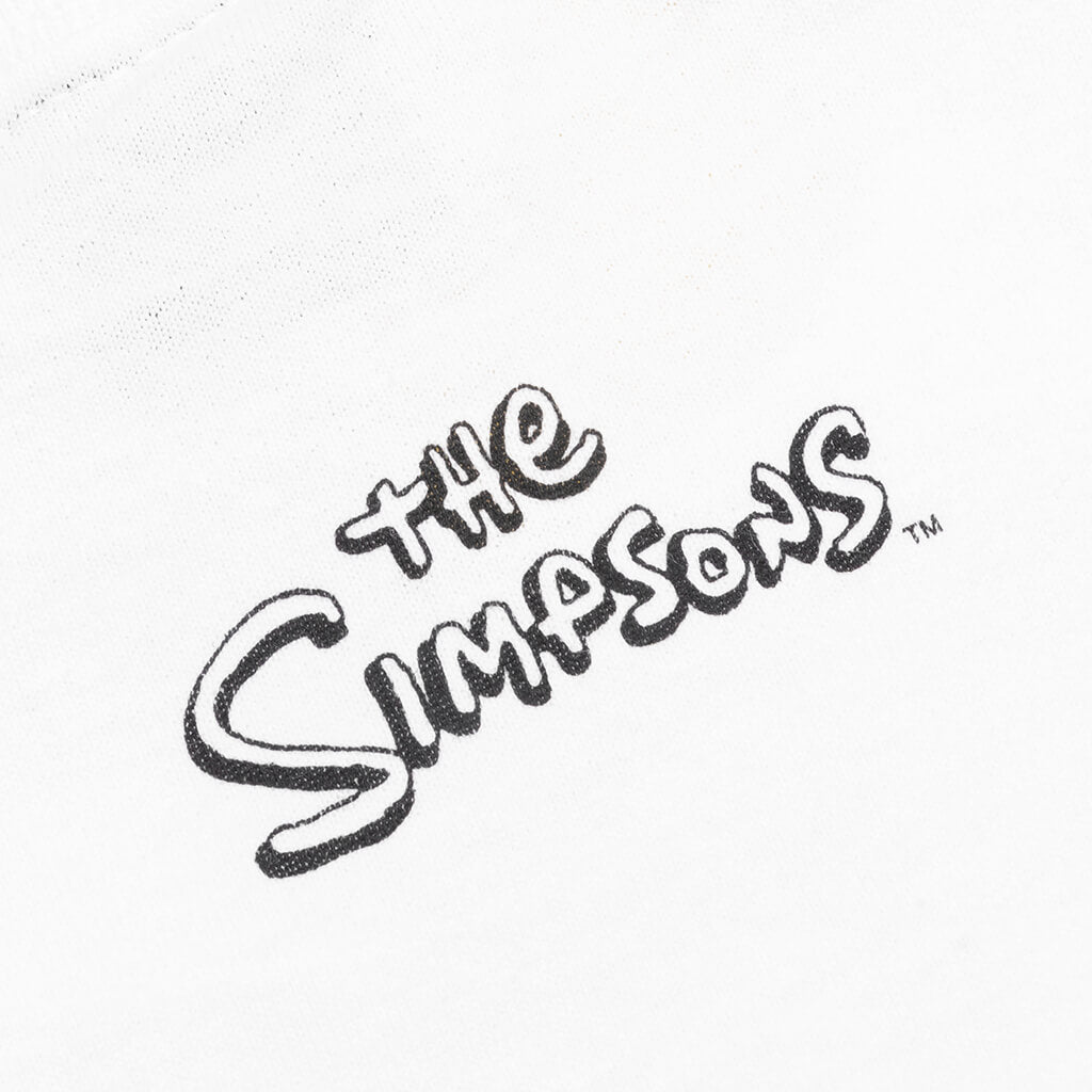 Chinatown x The Simpsons Ha Ha Arc T-Shirt - White