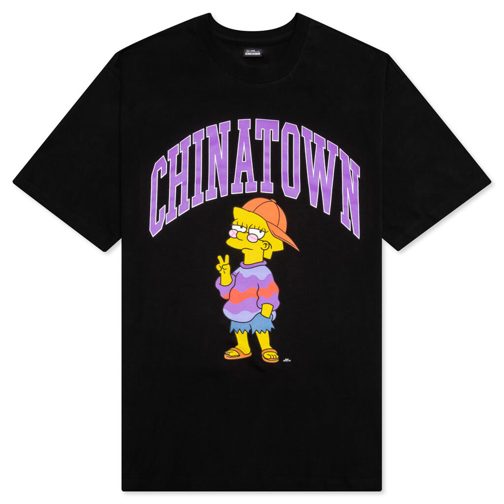 Chinatown x The Simpsons Like You Know Whatever Arc T-Shirt - Black